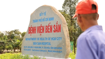 Khu điều trị phong đổi tên thành Bệnh viện Bến Sắn