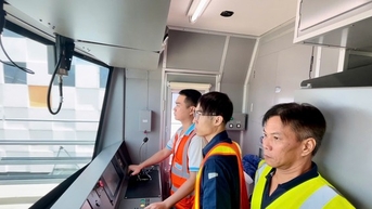 Lái tàu người Việt chạy thử nghiệm toàn tuyến metro số 1 TPHCM