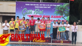 Gần 200 vận động viên tham gia giải “Đường đua xanh”
