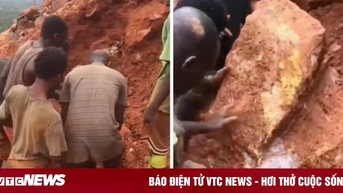 Nhóm thợ đào được 'tảng đá' khổng lồ nghi là kho báu trị giá hàng triệu đô