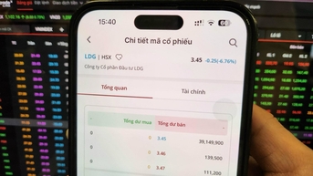 Hơn 39 triệu cổ phiếu LDG treo giá sàn