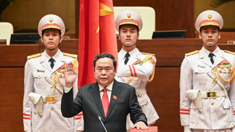 Lãnh đạo các nước chúc mừng Chủ tịch Quốc hội Trần Thanh Mẫn