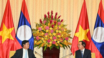 Bí thư Thành ủy TPHCM Nguyễn Văn Nên hội kiến Tổng Bí thư, Chủ tịch nước Lào Thongloun Sisoulith