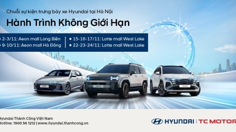 ក្រុមហ៊ុន Hyundai Thanh Cong ប្រទេសវៀតណាមរៀបចំកម្មវិធីពិព័រណ៍រថយន្ត Hyundai "ដំណើរគ្មានដែនកំណត់" នៅទីក្រុងហាណូយ Posted on: October 31, 2024