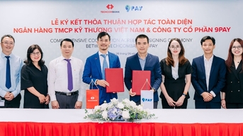 9Pay hợp tác Techcombank nâng tầm trải nghiệm thanh toán số cho doanh nghiệp SME
