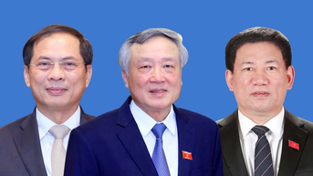 Giới thiệu chữ ký của ba tân phó thủ tướng