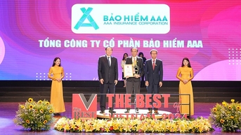 Bảo hiểm AAA vào top 10 công ty bảo hiểm phi nhân thọ tốt nhất Việt Nam 2024