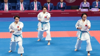 Karate mang về HC vàng Asiad thứ ba cho Việt Nam