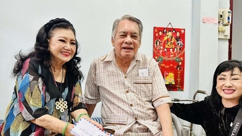 NSND Kim Cương, nghệ sĩ Bích Lan mang yêu thương đến Khu dưỡng lão nghệ sĩ Thị Nghè