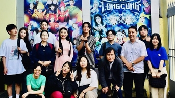 សិល្បករមកពីសមាគមមហោស្រពប៊ូសាន (កូរ៉េ) ផ្លាស់ប្តូរជាមួយរោងមហោស្រពខ្នាតតូចទីក្រុងហូជីមិញ