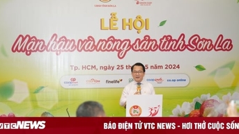 Co.opmart khai mạc Lễ hội mận hậu và nông sản tỉnh Sơn La