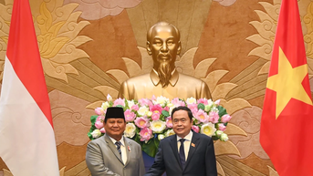 Chủ tịch Quốc hội tiếp Tổng thống đắc cử Indonesia Prabowo Subianto