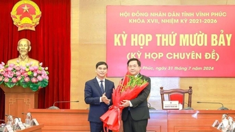 Vĩnh Phúc có tân Chủ tịch UBND tỉnh