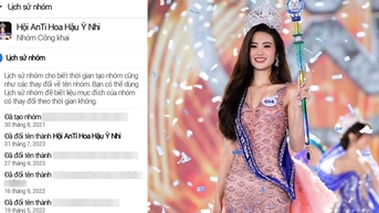 Nhóm phản đối hoa hậu Ý Nhi hơn 650.000 thành viên "gặp biến"