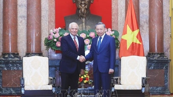 Chủ tịch nước Tô Lâm tiếp Phó Chủ tịch Ủy ban Châu Âu