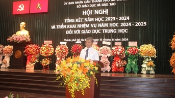 Dự kiến công bố đề minh họa lớp 10 của TP.HCM trong tháng 10.2024