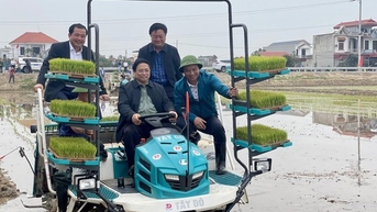 새해가 시작되자 총리와 농부들은 벼를 심고 당근을 수확했습니다.