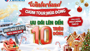 ដំណើរកម្សាន្តរដូវរងាជាមួយនឹងប្រូម៉ូសិនជាបន្តបន្ទាប់ពី Vietravel