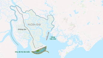 Hai dự án tỷ USD kỳ vọng giúp Cần Giờ 'cất cánh'