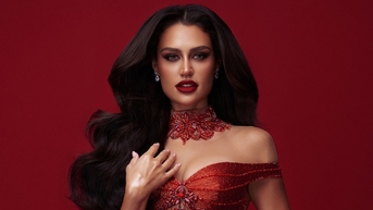 Ứng viên nặng ký ở Miss Grand International tỏa sáng khi diện váy Lê Ngọc Lâm