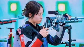 Mộng Tuyền dừng bước ở vòng loại 10m súng trường hơi tại Olympic
