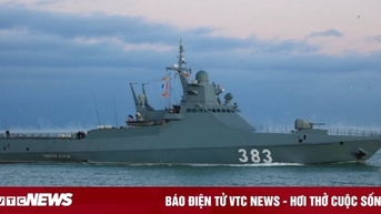 Tàu không người lái Ukraine tập kích chiến hạm Nga trên biển Đen
