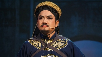 공로예술가 레투는 베트남 역사극에서 두 노인 역을 맡았습니다.