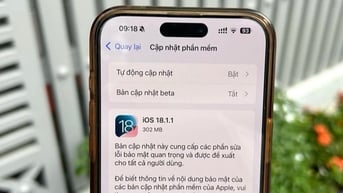Apple phát hành bản vá sửa hàng loạt lỗi trên iPhone