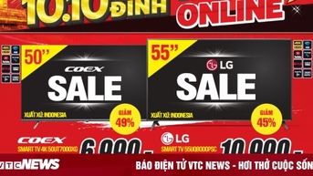 MediaMart siêu sale 50% hàng điện máy, công nghệ dịp 10.10