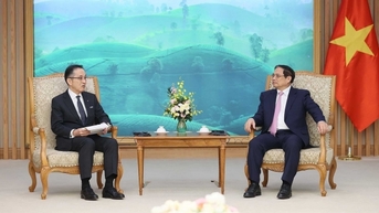팜 민 찐 총리, 일본 마루베니 주식회사 사장 접견