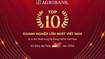 Agribank - TOP10 Doanh nghiệp lớn nhất Việt Nam năm 2024