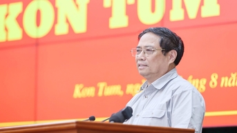 Thủ tướng Phạm Minh Chính: Kon Tum đẩy mạnh phát triển công nghiệp, du lịch