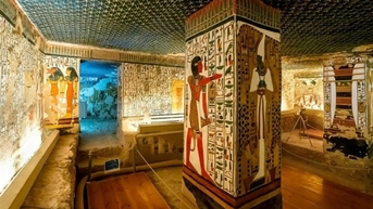Bên trong lăng mộ Pharaoh xa hoa bậc nhất Ai Cập cổ đại