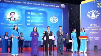 Vinh danh 10 nhà khoa học trẻ nhận Giải thưởng Khoa học công nghệ Quả cầu vàng năm 2023