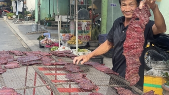 Nức tiếng khô trâu Phước Long