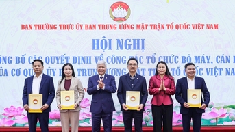 ខ្លឹមសារទាំងស្រុងនៃសេចក្តីសម្រេចស្តីពីមុខងារ ភារកិច្ច និងរចនាសម្ព័ន្ធរៀបចំរបស់គណៈកម្មាធិការមជ្ឈិមរណសិរ្សមាតុភូមិវៀតណាម