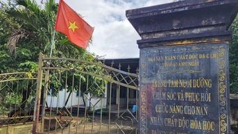 Trung tâm chăm sóc nạn nhân chất độc da cam dừng hoạt động vì...hết tiền