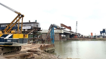 Hải Phòng phấn đấu hợp long cầu vượt sông Hóa trước tết Nguyên đán