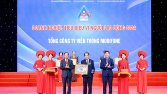MobiFone vào top Doanh nghiệp tiêu biểu vì Người lao động