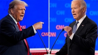"Đấu khẩu nảy lửa" trong cuộc so găng trực tiếp Trump-Biden đầu tiên