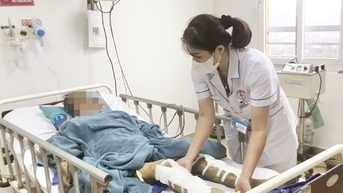 Người đàn ông 69 tuổi ở Quảng Ninh bị sốc đa chấn thương được cứu sống nhờ cấp cứu báo động đỏ bệnh viện