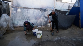 Người dân Gaza đối mặt với những mối đe dọa mới khi mùa đông đến gần