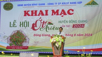 Nhiều hoạt động văn hóa, du lịch đặc sắc tại Lễ hội ớt A Riêu