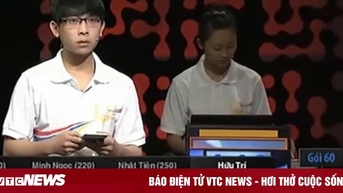 Câu hỏi trong chương trình Đường lên đỉnh Olympia khiến thí sinh 'toát mồ hôi'