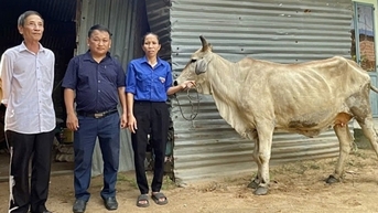 Hỗ trợ cô giáo nghèo vượt qua gia cảnh khó khăn vươn lên trong cuộc sống