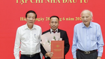Bổ nhiệm nhà báo Phạm Đức Sơn giữ chức vụ TBT Tạp chí Nhà đầu tư