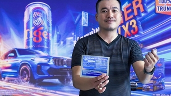 Thần may mắn gõ cửa Hóc Môn, lộ diện chủ nhân đầu tiên của chiếc xe BMW từ Tiger