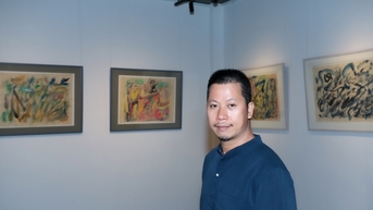 Khi nhà thơ cầm cọ