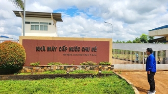 Cắt điện nhà máy nước nợ tiền điện