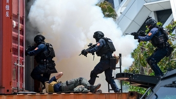 មេដឹកនាំ​តៃវ៉ាន់​ធ្វើ​សេចក្តី​ថ្លែងការណ៍​តឹងតែង​បន្ទាប់ពី​បាន​ពិនិត្យ​សមយុទ្ធ​យោធា